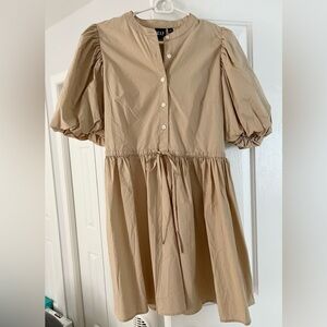 New with tags Gap puff sleeve mini dress